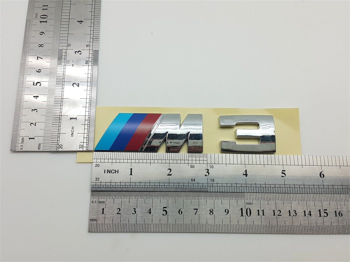 BMW M Badge - Chrome Emblem - 45mmx15mm, Shop Today. Get it Tomorrow!