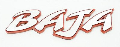 Emblem Badge High Quality Chrome Logo Fit For Baja Off Road 4WD