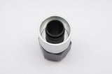 Hydraulic Crimp On Alloy Swivel Hose End Fitting, Straight - Multiple Size
