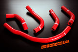 Silicone Radiator Coolant & Heater Hose Kit for 1989-1999 Toyota MR2 SW20 3S-GTE Turbo