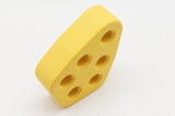 0.5" 12mm x 6 Hole EXHAUST CAR MUFFLER HANGER UPRATED YELLOW POLYURETHANE