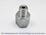 M14x1.5 FEMALE to M20x2.5 MALE Stainless Sensor Adaptor Fittings Conversion