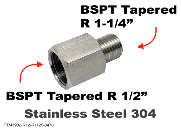 BSPT Tapered R 1/2