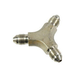 Autobahn88 AN-3 Y Tee Type Male Stainless Steel Brake Hose Fittings 3/8-24 UNF