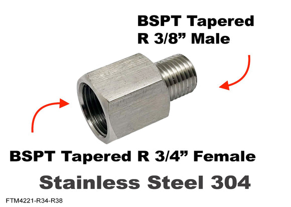 BSPT Tapered R 3/4