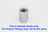 Autobahn88 BSPT (R) 1/2" Female to BSPT (R) 1/4" Female 304 Stainless Steel Female Coupler Fitting - Quality Inspection & Certification