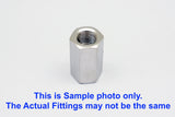 BSPT Tapered R 3/4" FEMALE to R 3/4" FEMALE Stainless Adaptor Fitting Conversion
