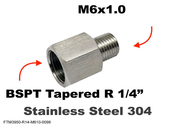 BSPT Tapered R 1/4
