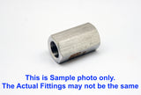 M20*2.5 FEMALE to M20*1.5 FEMALE Stainless Sensor Adaptor Fittings Conversion