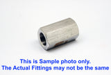 BSP G 3/8" FEMALE to BSPT R  3/8" FEMALE Stainless Sensor Adaptor Fittings