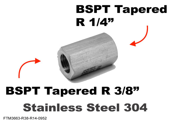 BSPT Tapered R 3/8