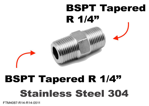 BSPT Tapered R 1/4