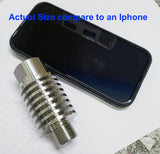 Stainless Heat Sink Adaptor for High Temp Pressure Gauge Transmitter Sensor M14