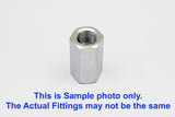 M20*2 FEMALE to M20*1.75 FEMALE Stainless Sensor Adaptor Fittings Conversion