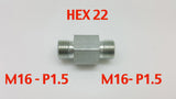 Steel Fitting, Male to Male, Multiple Size