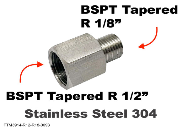 BSPT Tapered R 1/2