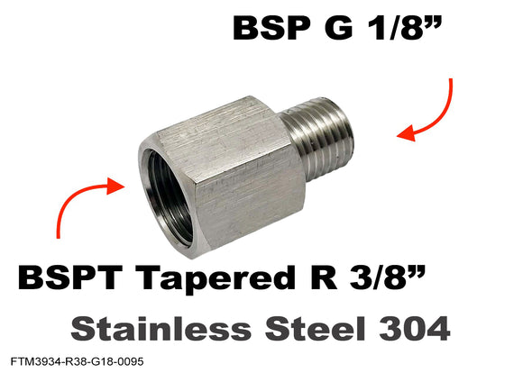 BSPT Tapered R 3/8