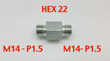 Steel Fitting, Male to Male, Multiple Size