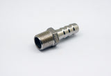 BSPT Tapered R 3/8" Male to BARB OD 10mm / 0.4" Stainless Tail Adaptor Hose