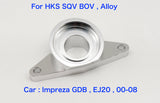Blow Off Valve BOV Adapter Flange for HKS / Blitz / Greddy, 25mm / 34mm