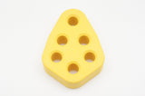 0.5" 12mm x 6 Hole EXHAUST CAR MUFFLER HANGER UPRATED YELLOW POLYURETHANE