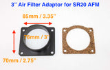 76mm (3") Power Flow Air Filter Adapter , Nissan , MMC , Subaru , BMW