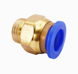 10pcs 10MM Tube x 3/8" BSPT Male Pneumatic PUSH TO CONNECT RELEASE AIR FITTINGS