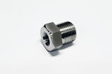 1/4" NPT Female to 3/8" NPT Male Stainless Sensor Adaptor Fittings Conversion