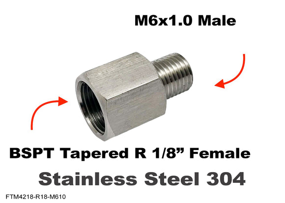 BSPT Tapered R 1/8