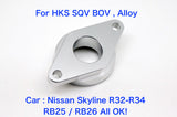 Blow Off Valve BOV Adapter Flange for HKS / Blitz / Greddy, 25mm / 34mm