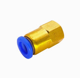 10pcs 12MM Tube x 1/4" BSP G Female Pneumatic PUSH TO CONNECT RELEASE FITTINGS