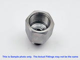 BSP G 1/4" FEMALE to M14x2 MALE Stainless Sensor Adaptor Fittings Conversion