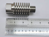 Stainless Heat Sink Adaptor for High Temp Pressure Gauge Transmitter Sensor M14