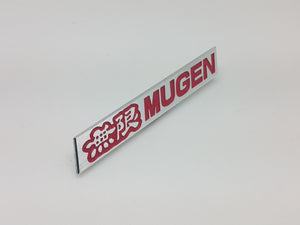 Mugen Badge Emblem Side Spoiler Fit For Honda GT Wing TypeR Civic Integra Red