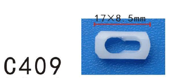 20x Nylon Body Side & Wheel Opening Moulding Clip Fit GM General Motor Retainer Clip Fastener
