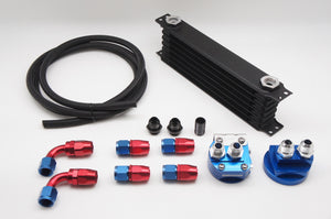 Universal Racing Relocation Oil Cooler Combo Set, Multiple Size