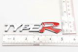 Chrome Emblem Badge fit for Honda VTEC TypeR Type-R Front / Rear Trunk