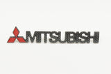 Fit Mitsubishi Lancer Trunk Black Carbon Style Plastic Badge Emblem Logo