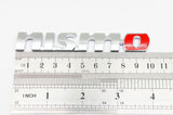 Fit Nissan NISMO Plastic Chrome Badge Emblem, For Skyline GTR Fairlady Z 370Z