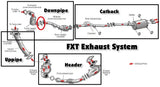 Exhaust Converter & Pipe Gasket, for Subaru WRX Impreza Forester Legacy EJ255 EJ257 BRZ FA20/Toyota GT86 FT86 Scion FR-S, OEM: 44011-AG000