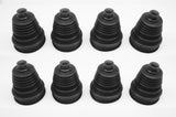 Universal Silicone Constant Velocity CV Boot Joint Kit Replacement, Pack 8 Pieces w/ Zip Ties, Multiple Color