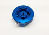 CNC Relocation Oil Filter Engine Oil Block, Oil Cooler Adapter, AN-10 Fittng Adapter - For Most JDM Car