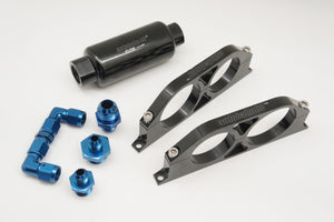 Fuel Pumper Bracket Kit, Full Bracket Kit for Fuel Pump (Bosch 044) with Fuel Filter