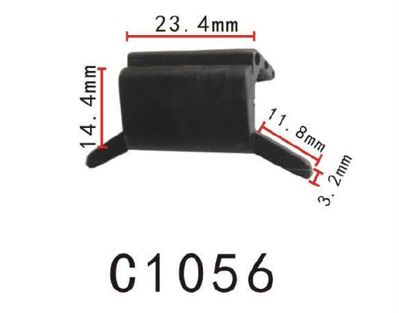 20pcs Fit Ford -150 2005- On 4L3Z1510182AA Roof Garnish molding Clip Manufacturer Part Number:4L3Z1510182AA