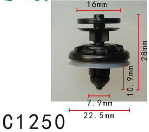 20pcs Door Panel Fixing Clips For VW Touran Tiguan Golf Passat Jetta 6q0868243