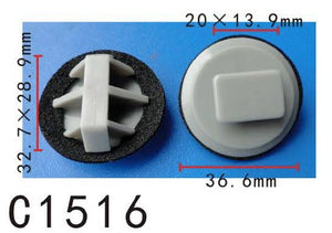 20pcs Fit Mazda BP4L51SJ3 molding Clip with Sealer Manufacturer Part Number:BP4L51SJ3