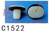 20pcs Fuel Pump Tin Cover Plastic Grommet 9-05 Miata MX5 999100506