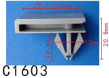 20pcs Fit GM 15221959 Rocker Panel molding Clip Manufacturer Part Number:15221959