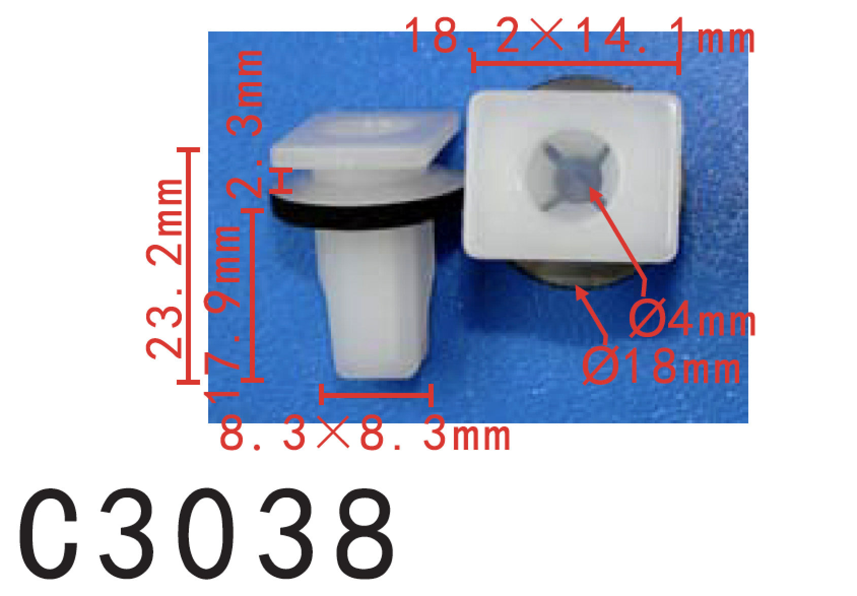 20pcs Fit Bumper Cover Screw Grommet with Sealer Fit Hyundai 866253S000