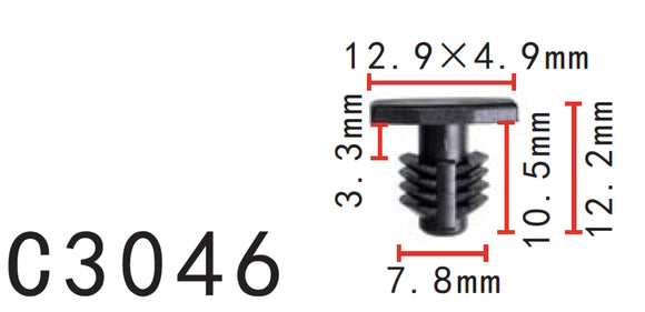 20pcs Fit Hood Seal Retainer?Fit Hyundai Accent 2011- On?864381R000